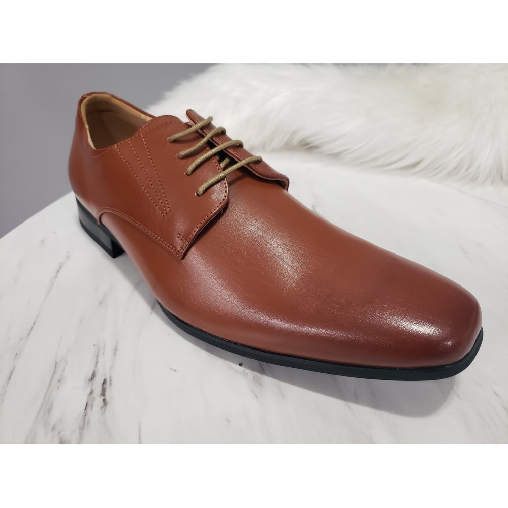 NEW NO BOX SZ 11 Bruno Marc Gordon Snipe Toe Leather-Lined Dress‎ SHOES Oxfords